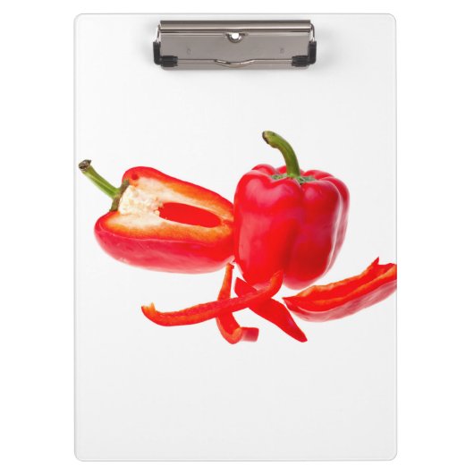 Red Pepper Klemmbrett (Vorderseite)