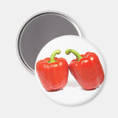 Red Pepper Magnet (Vorderseite/Rückseite)