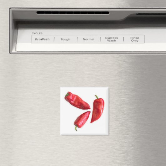 Red Pepper Magnet (In Situ (Geschirrspüler))