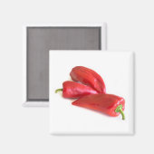 Red Pepper Magnet (Vorderseite/Rückseite)