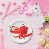 Red Pepper Pappteller (Party)