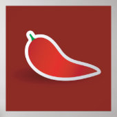 Red Pepper Poster (Vorne)