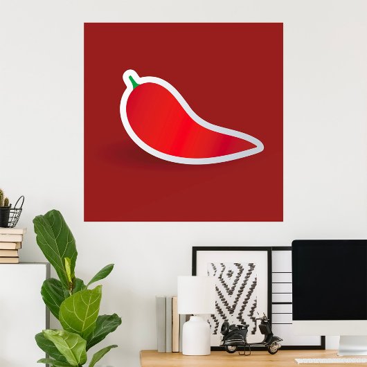Red Pepper Poster