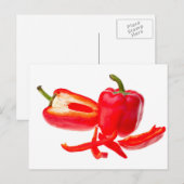 Red Pepper Postkarte (Vorne/Hinten)