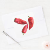 Red Pepper Quadratischer Aufkleber (Umschlag)