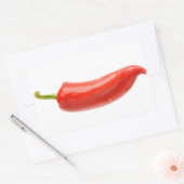 Red Pepper Rechteckiger Aufkleber (Umschlag)