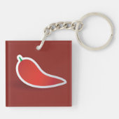 Red Pepper Schlüsselanhänger (Rückseite)