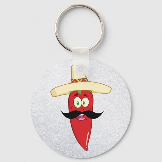 Red Pepper Schlüsselanhänger (Vorderseite)