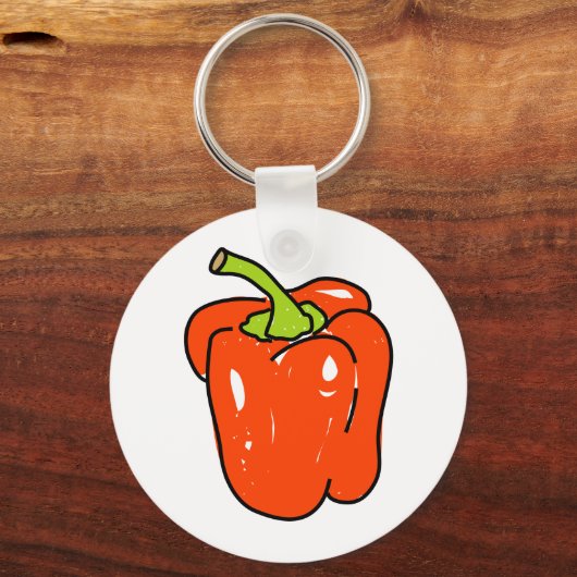 Red Pepper Schlüsselanhänger (Vorderseite)