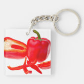 Red Pepper Schlüsselanhänger (Rückseite)
