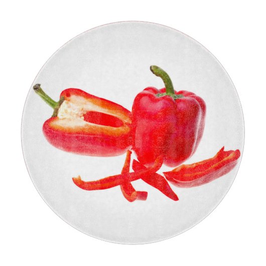 Red Pepper Schneidebrett (Vorderseite)