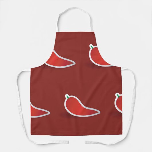 Red Pepper Schürze (Vorderseite)