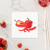Red Pepper Serviette (Beispiel)