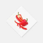 Red Pepper Serviette (Ecke)