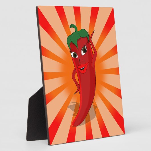 Red Pepper Superstar Fotoplatte (Seite)