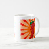 Red Pepper Superstar Kaffeetasse (VorderseiteRechts)