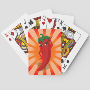 Red Pepper Superstar Spielkarten