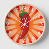 Red Pepper Superstar Uhr (Vorderseite)