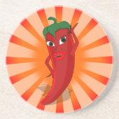 Red Pepper Superstar Untersetzer (Vorne)