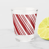 Red Peppermint Schnapsglas (Vorderseite)