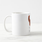 Red Persian Cat Rainbow Bridge Kaffeetasse (Links)