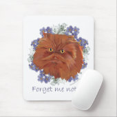 Red Persian Cat Vergiss mich nicht Mousepad (Mit Mouse)