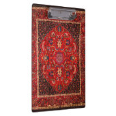 Red Persian Rug aus Mashhad Klemmbrett (Rechts)