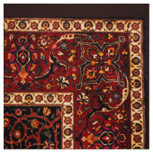 Red Persian Rug aus Mashhad Stoff (Muster)