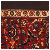 Red Persian Rug aus Mashhad Stoff (Nahaufnahme)