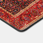 Red Persian Rug From Mashhad Desk Mat Schreibtischunterlage (Ecke)