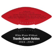 Red Personalisiert Coaches Name Teammitglieder Jah Football (Paneele)