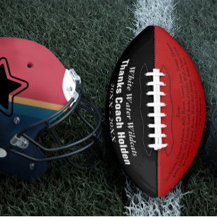 Red Personalisiert Coaches Name Teammitglieder Jah Football