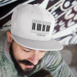 Red Personalisiert Music spricht inspirierendes Zi Truckerkappe