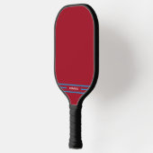 Red Personalisiert Pickleball Paddle (Links)