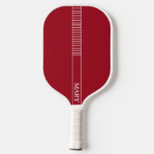 Red Personalisiert Pickleball Paddle (Rückseite)