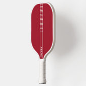 Red Personalisiert Pickleball Paddle (Links)