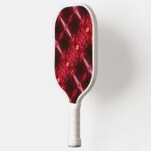 Red Petunia Ikat Pickleball Schläger (Links)