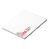 Red Phoenix Aufstieg Notepad Notizblock (Rotiert)