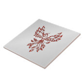 Red Phoenix erhöht Silber Fliese (Seite)