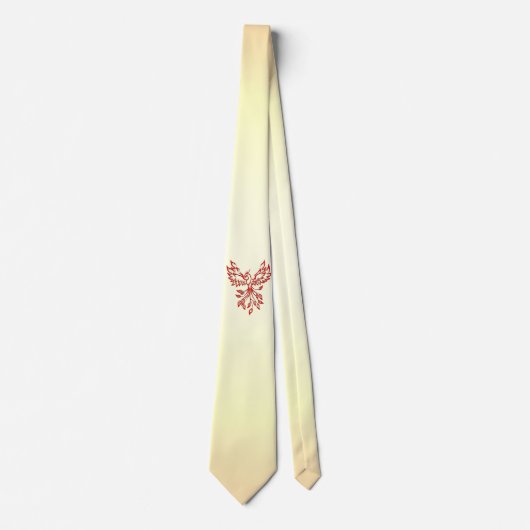 Red Phoenix Erhöhungen Krawatte (Vorderseite)