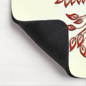 Red Phoenix Erhöhungen Mousepad (Ecke)