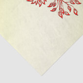 Red Phoenix Erhöhungen Seidenpapier (Ausschnitt)