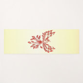 Red Phoenix Erhöhungen Yogamatte (Vorderseite (Horizontal))