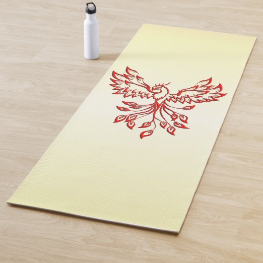 Red Phoenix Erhöhungen Yogamatte (Beispiel)