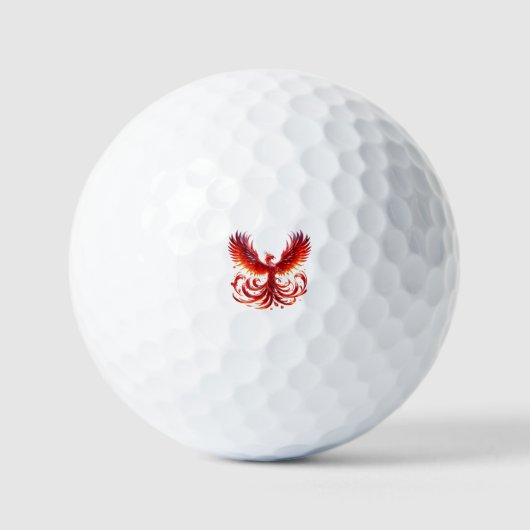 Red Phoenix Golfball (Vorderseite)