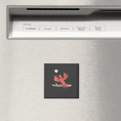 Red Phoenix Magnet (In Situ (Geschirrspüler))