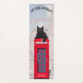 Red phone booth custom Feeling On Top of the World Yogamatte (Vorderseite)