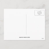 Red Phone Box Feiertagspostkarte (Rückseite)