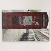 Red Phone Box Succis Peace London UK Puzzle (Horizontal)