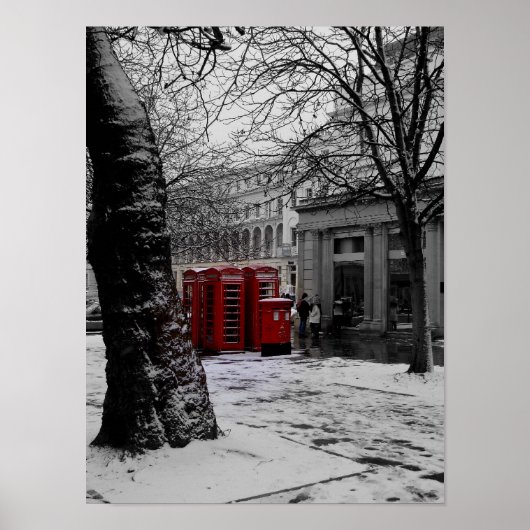 Red Phone Boxes Poster (Vorne)